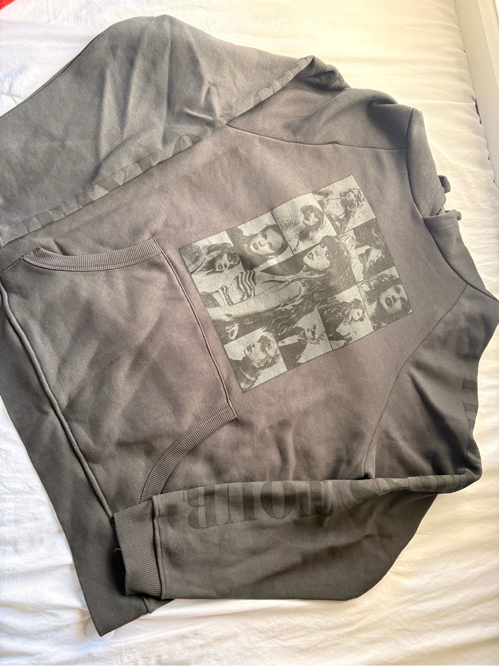 Taylor Swift Eras Tour Dark Gray Hoodie - NWOT - classic, limited edition - Picture 2 of 4